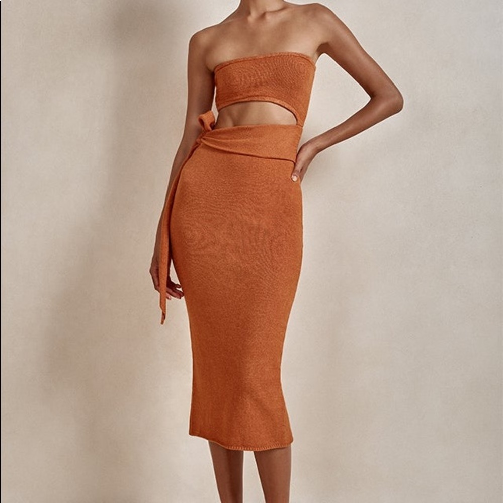 Orange Pampelone Dress